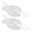 thumbnail image 3 of 2 Pcs 50ml Leakproof Squeeze Bottles, Transparent Reusable Travel Containers for Hand Soap, Portable and Convenient, 3 of 7