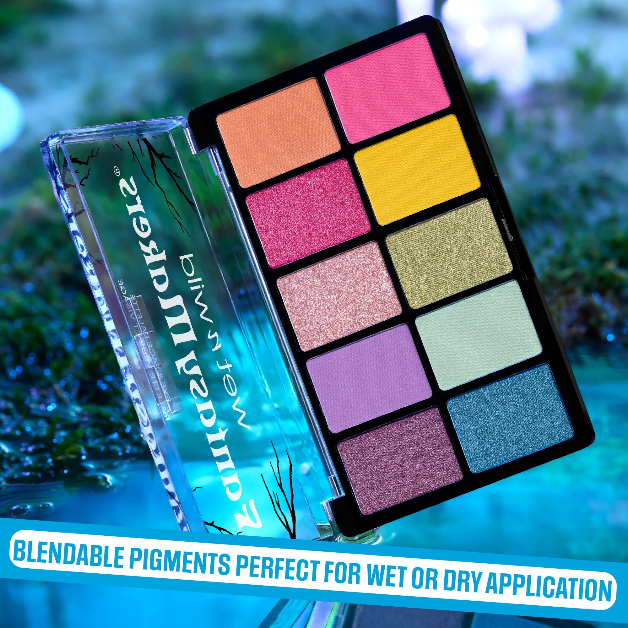 Wet N Wild Fantasy Makers Eye & Face Palette in Queen of Brights - 0.49 oz.
