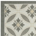 Courtyard Rose Mosaic Floral Indoor/Outdoor Area Rug - Walmart.com