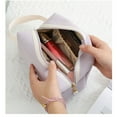thumbnail image 4 of Trendy Cosmetic Bag Makeup Pouch Case with Multiple Sizes for Easy Organization, 4 of 20