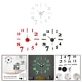 Home Decor 3D Dimensional Clock, Diy 3D Wall Clock, Living Room Office