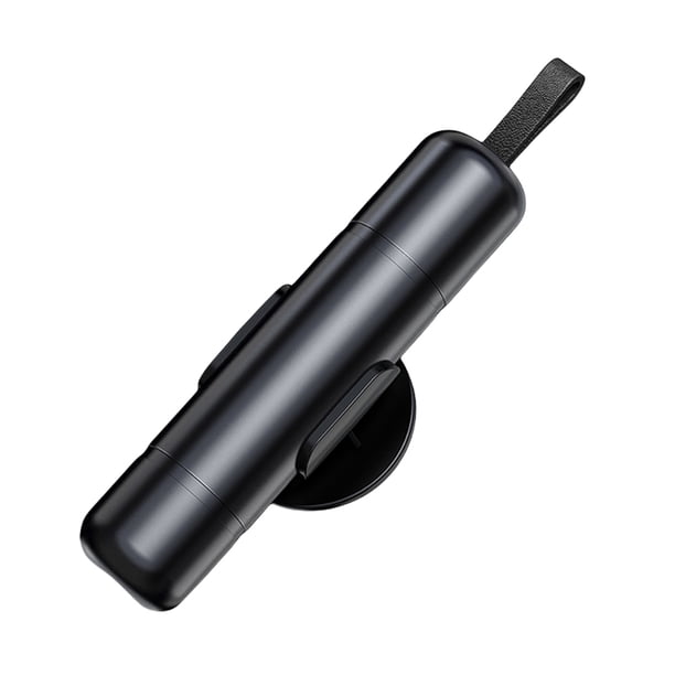 Likrtyny Escape Aleación Aluminio para Rompeventanas Vidrio Emergencia Automática (negro)