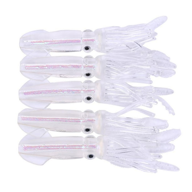 5 uds calamar 10cm 8g señuelos falsos Crankbait cebo de pesca suave Artificial (1)