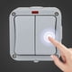 thumbnail image 5 of Cateissary Interruptor de luz impermeable para exteriores, para jardín, piscina, antilluvia, interruptor de pared a prueba de salpicaduras Accesorios para electrodomésticos No.02 Cateissary HA000484-02B, 5 of 6