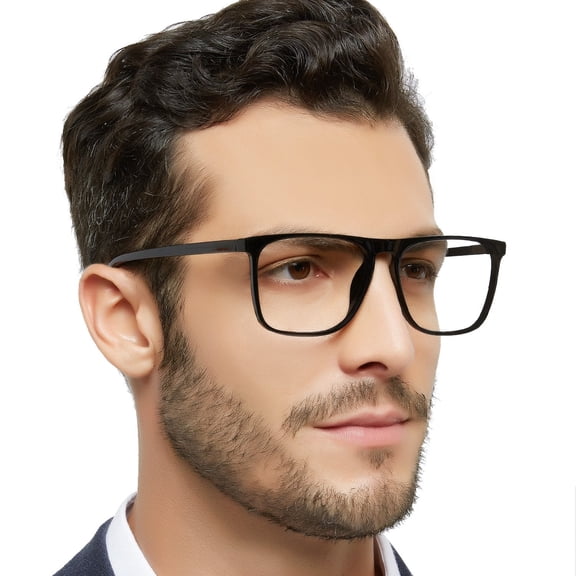 MARE AZZURO Reading Glasses Men's Trendy Readers Reader Durable Eyewear for Male for Big Face