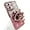Pink, variant on for iPhone 16 Plus Magnetic Glitter Kickstand Case, [Compatible with MagSafe] Girly Woman Makeup Mirror Cute Bling Rhinestones Cover   Camera Protector Ring Stand for iPhone 16 Plus (Purple)