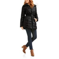 Big Chill Women's Long Belted Down Blend Coat (Multiple Options )