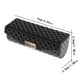 thumbnail image 4 of Estuche portátil de cuero para lápiz labial con espejo, estuche para guardar joyas de maquillaje, Negro, 4 of 9