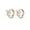 C-Rose Gold, variant on Solid 925 Sterling Silver CZ Bow Hoop Earrings Ribbon for Women Teens Small Bowknot Hoop Earrings Cartilage