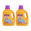(2 pack) (2 pack) Arm & Hammer Plus OxiClean Odor Blasters Liquid Laundry Detergent, 131.25 fl oz
