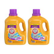 (2 pack) (2 pack) Arm & Hammer Plus OxiClean Odor Blasters Liquid Laundry Detergent, 131.25 fl oz