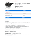 thumbnail image 2 of Expansion Tank - Compatible with 2008 - 2019 Ford Taurus 2009 2010 2011 2012 2013 2014 2015 2016 2017 2018, 2 of 2