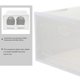 thumbnail image 4 of 1Pc Shoe Container Transparent Shoes Case Plastic Drawer-Type Shoes Container, 4 of 4