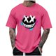 thumbnail image 1 of Camisetas de Cuello de la Tripulación de los Hombres de Poliéster Impreso en Seco Rápido, Cuello Redondo de Corte 3D para Gimnasio, Carrera, Ciclismo Y Ocasional, 1 of 4