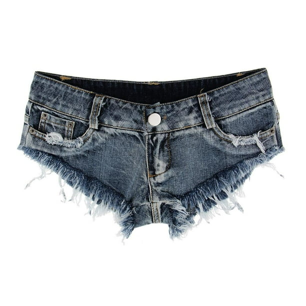 Pantalones cortos de mezclilla Yuyangstore Jeans Shorts Mujeres
