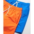 thumbnail image 3 of Quad Seven Boys' Swim Trunks - 2 Pack Basic Solid Quick Dry Board Shorts Bathing Suit (8-18), 3 of 6