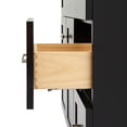 thumbnail image 5 of Ariel Hamlet 43 In. Left Offset Rectangle Sink Vanity With 0.75 In. Carrara White Countertop In Black, 5 of 11