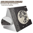 thumbnail image 2 of FORMRS A4 Clipboard Folder with Pen Holder Horizontal Foldable School Office Binder, Beige Moon, 2 of 9
