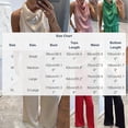 thumbnail image 2 of Haivin Women's Casual Satin Pants and Sleeveless Denim Jacket Set, Hoodless Design with Soft Fabric, Comfortable and Versatile for Daily Wear and Travel, 2 of 4