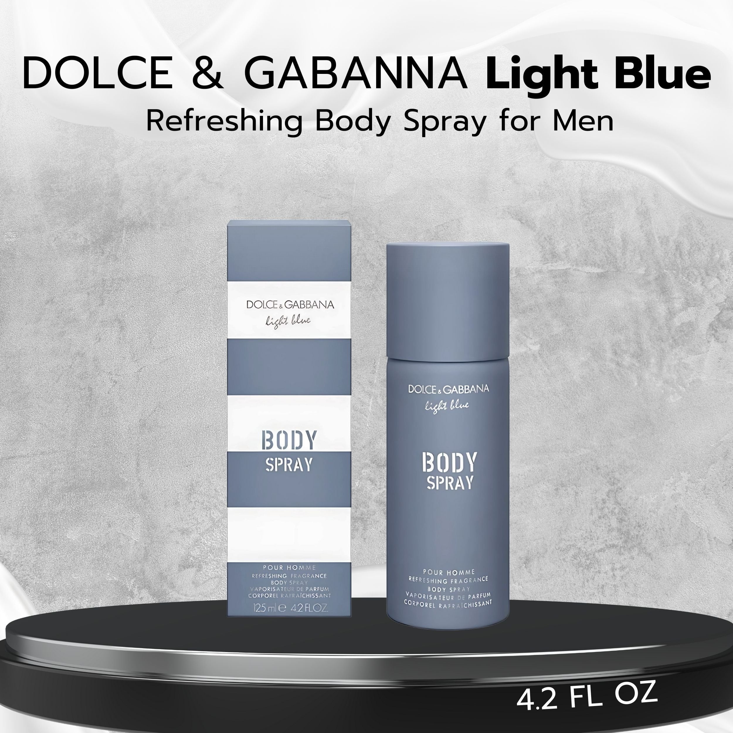 Dolce & Gabbana - Brandclub - Light Blue Men by Dolce Gabbana Body