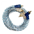 thumbnail image 2 of Cable de 2 RCA a 2 RCA tipo L 3.65m Audiobahn ARCA365GB, 2 of 2