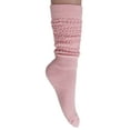 thumbnail image 6 of Slouchy Socks for Women Pack 3 Pairs Cotton Shoe Size 5 to 10 - Pink, 6 of 15