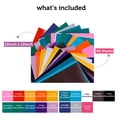 thumbnail image 2 of Incraftables 40 Sheet Cricut Vinyl Pack – 12x12 Permanent Vinyl Sheets for Cricut Machine – Assorted Craft Adhesive Vinyl for DIY Stickers, Scrapbooks, & Waterproof Labels – Glossy & Matte Finish, 2 of 9
