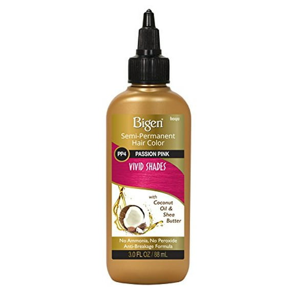 Bigen Coloration Semi-Permanente Pp4 Passion Pink 3 Onces (88ml) (Lot de 2)