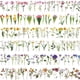 thumbnail image 2 of Bolsa con pegatinas de flores, impermeable, transparente, PET, cuenta de mano, diario, material de tulipán, cuenta de mano, pegatina, 2 of 6