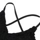 thumbnail image 4 of Crop Top Crochet encaje V profunda MABOTO Negro S, 4 of 7