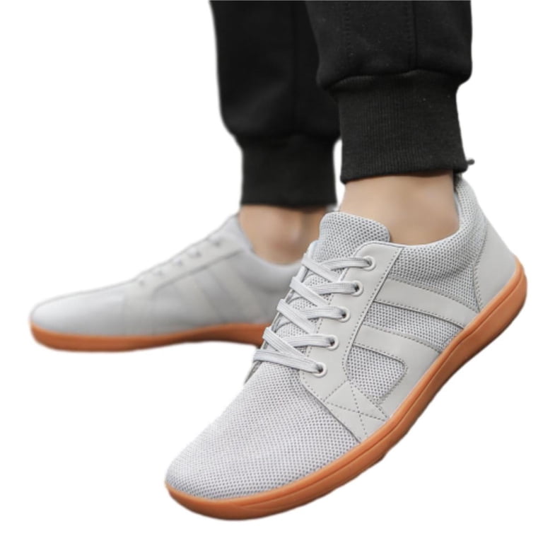 Men\'s Gray Knit Lace-Up Shoes 259646 MS50 MILES MENS SHOE 11.5 M GRAY KNIT LACE UP BY  main image 3