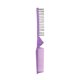 thumbnail image 3 of 2 cepillos de pelo compactos plegables/peine peine de viaje de doble cabeza que incluye peine de dientes finos y cepillo de cerdas para salón mujeres hombres niños, doble cabeza (rosa, morado) XianweiShao 1327533092173, 3 of 4