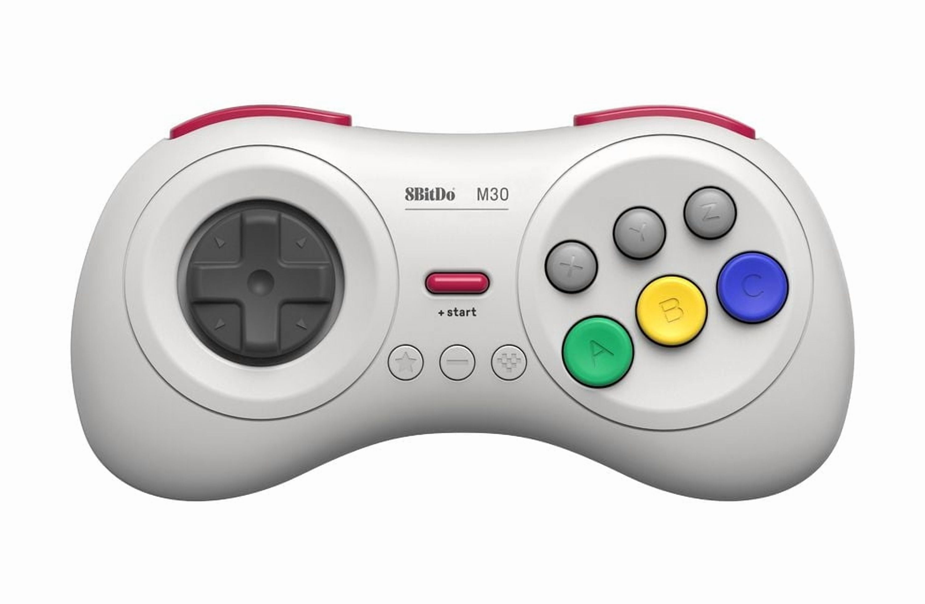 8BitDo M30 Bluetooth Gamepad - White
