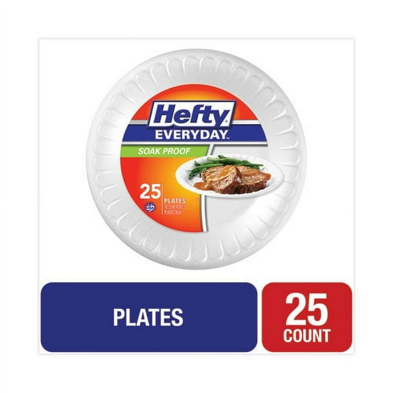 Soak Proof Tableware, Foam Plates, 10.25 Soak Proof Tableware, Foam Plates, 10.25