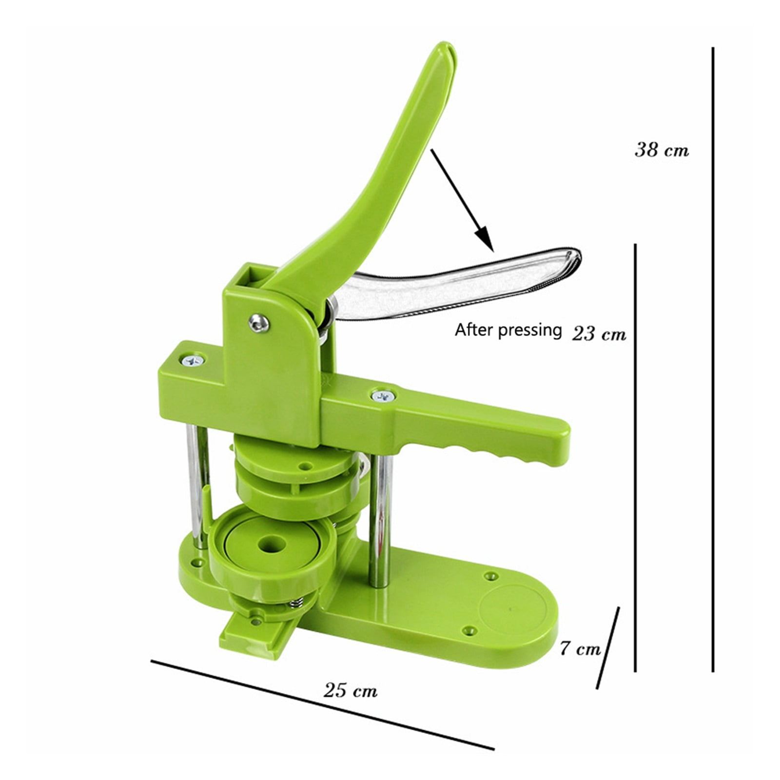 Badge Button Maker Machine 25mm-58mm DIY Pin Button Maker Badge Punch Press Making Machine, With Button Badge Press Machine