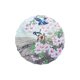 thumbnail image 1 of wonima02 Classical Chinese Style Oil Paper Umbrella Rainproof Umbrella, Parasol with Tassel Pendent Floral Mulitcolor Paper and Bamboo Painted Paper Parasol, 1 of 1