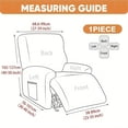thumbnail image 7 of Lavish Cover Premium Waterproof Non-Slip Recliner Chair Covers, Washable Furniture Protector for Kids, Pets(Space-time, Multicolor), 7 of 7