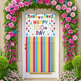 thumbnail image 5 of Colorful Theme Happy 100th Day Banner for Kids Celebration Party Decoration Photo Backdrop, 5 of 7