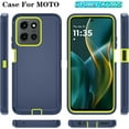 thumbnail image 6 of HCTian Phone Case for Motorola Moto G Power 5G 2025 Case with HD Screen Protector, Heavy Duty Shockproof & Cover Phone Case, 6 of 6