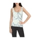 thumbnail image 1 of n:philanthropy Bourbon Ribbed Tank Top para mujer, azul, pequeño, 1 of 1