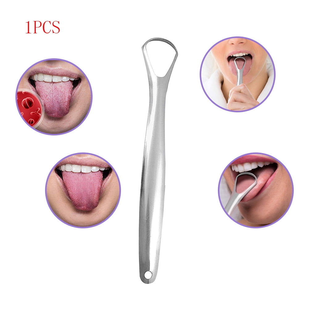 〖Follure〗Tongue Scraper Cleaner Stainless Steel Tongue Cleaner For