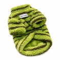 thumbnail image 3 of Goowood Warm Fleece Dog Sweater Striped Small Pet Sweater, Two Legged Puppy Coat Outfit for Cat Small Dogs Chihuahua Fall Winter Pet Apparel, 3 of 7