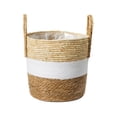 thumbnail image 1 of Weaving Flowerpot Decoration Cover with Handle Laundry Storage Suitable for Home Decoration, 1 of 8