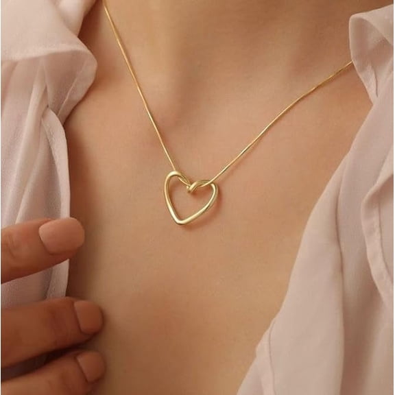Dainty 14k Gold Plated Necklace Chain for Women Trendy Gold Lightweight Stainless Steel Non Tarnish Minimalistic Birthday Gifts for Wife