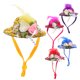 thumbnail image 1 of CHICHUMID 5Ud Sombreros Para Pollos Con Floral Y Correa Ajustable Accesorios Livianos Para De Mascotas, 1 of 6