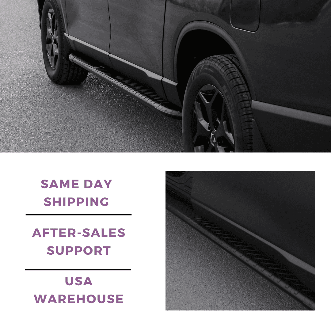 Erkul 5.2" Running Boards for Outlander Sport 2011-2025 - 350 lb Heavy Duty Aluminum Wide Side Steps Nerf Bars | No-Drill Installation | Mounting Brackets Included - Black