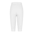 thumbnail image 4 of Capris pour Femmes Imprimé Drapeau du 4 Juillet Pantalons de Jogging Décontractés à Cordon pour Femmes de Moins de 20 Ans, 4 of 5