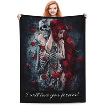 Custom Blanket with Text Photos Customized Blanket Personalized Throw for Adult Kid Birthday Wedding Christmas Halloween Fathers Mothers Valentines Day Gift Couch Sofa Bedroom 40"x 30"