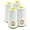 4 white, variant on Black Serger Thread, All-Purpose Thread for Sewing, Polyester, 4 Cones of 3000 Yards Each Spool for Sewing Machine