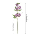 thumbnail image 3 of EGYMEN Artificial Clematis Flower, Faux Clematis Floral Arrangement, Decorative Clematis Plant, Lifelike Clematis Bloom, Silk Clematis Blossom, 3 of 6